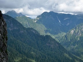 Lynn Peak photo from 105 Hikes In And Around Southwestern British Columbia.