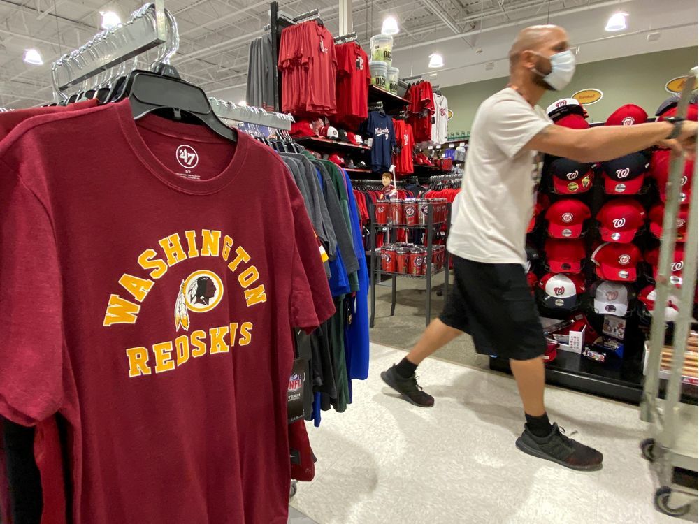 Washington's NFL team drops 'Redskins' name after 87 years