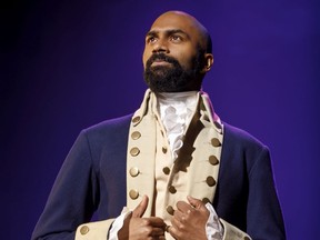 Nik Walker has starred as Aaron Burr in the touring production of Hamilton.