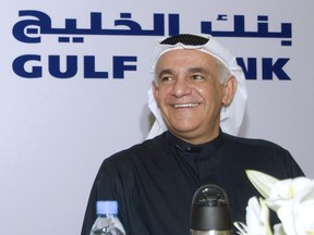 Bassam Alghanim is shown here on March 8, 2008 when he was Kuwait's Gulf Bank Chairman.