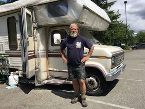 Peter Carlson has been living in an RV since 2006.