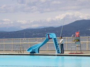 Kitsilano's outdoor pool will be opening Monday under new COVID-19 rules. Pools at New Brighton and Second Beach will also open Monday, while Maple Grove's pool will open on July 20.