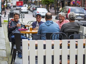 Vancouver's temporary patio program is being extended into the winter months.