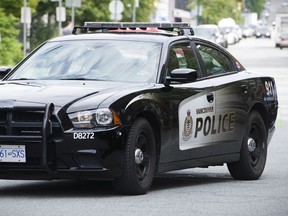 A file photo of a Vancouver Police cruiser.