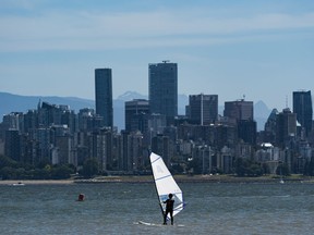 The weather agency says we can expect nothing but sunshine today and a high of up to 21 C in Vancouver, with the temperature reaching 24 C further inland.