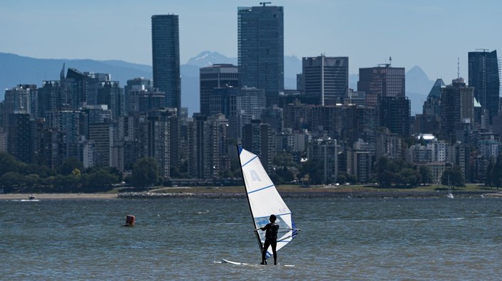 Vancouver Weather: Blue skies and breezy