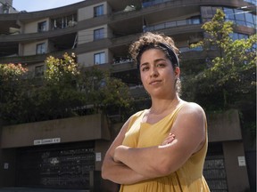 Emergency room nurse Niloofar Akhavan lost her basement suite in Vancouver after a disagreement with her landlord over COVID-19 safety.