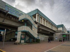 Surrey RCMP is investigating a sexual assault that was reported Friday night near the King George SkyTrain station.