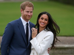 Prince Harry and his wife Meghan Markle.