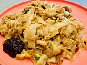Potluck Hawker Eatery's Char Kway Teow. Mia Stainsby photo.