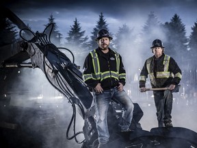 Mud Mountain, a Discovery Networks reality series made by Thunderbird Entertainment follows Crag and Brent Lebeau, brothers who log in the mountains of B.C.