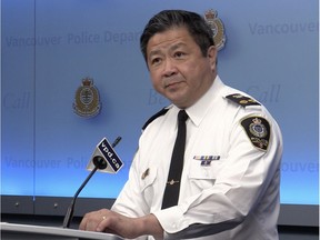 Vancouver Police Department Deputy Chief Const. Howard Chow said police quickly shut down the party that appeared to violate B.C.’s social-distancing protocols.