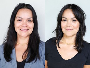 Jessenia Correa's before and after for Nadia Albano's weekly makeover column.