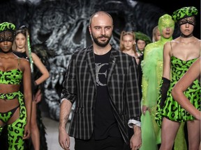 Vancouver fashion designer Evan Clayton.