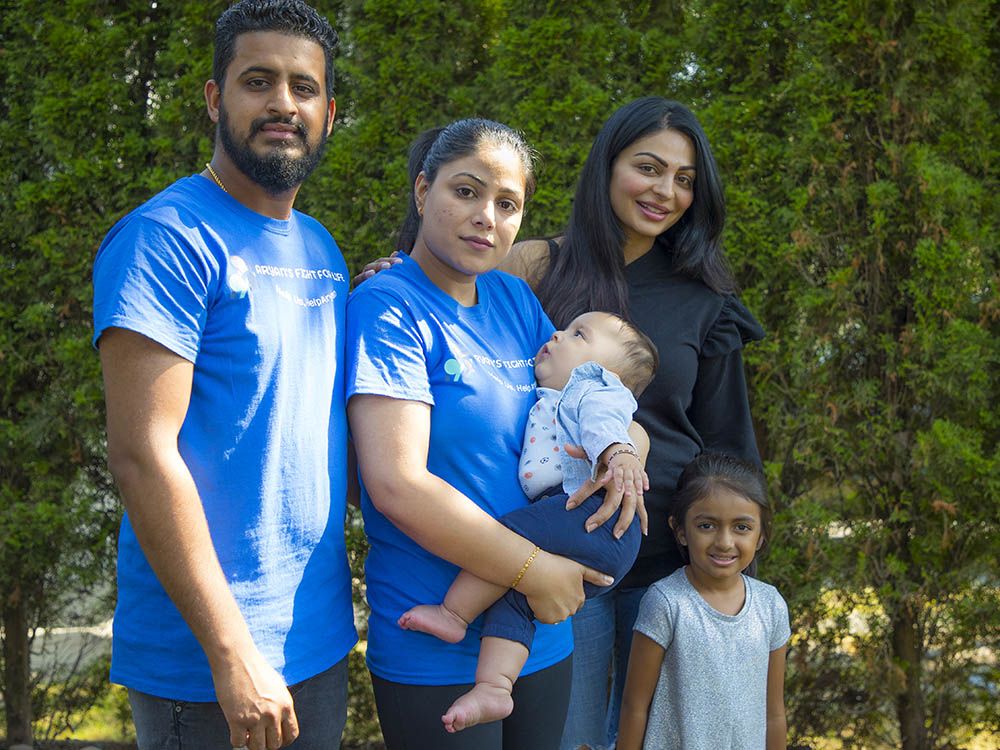 1000px x 750px - Surrey family's quest for life-saving drug for their baby captures  attention of Bollywood star | Vancouver Sun