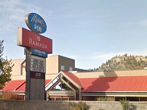 Kelowna RCMP say a man is being treated for gunshot wounds after shots were fired at the Ramada Hotel in Kelowna.