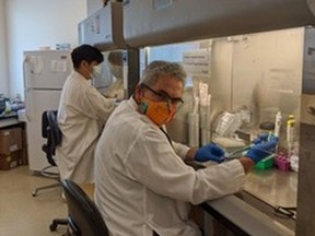 Dr. Horacio Bach, an adjunct professor in the division of infectious diseases at the UBC Faculty of Medicine, and his team are testing antibodies for 18 hours a day, trying to find the right ones to use in a treatment to help COVID-19 patients.