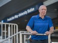 Burnaby Mayor Mike Hurley at the Production Way Skytrain station on Friday, Aug. 28. Production Way station is one of several possible starting points for a proposed gondola to SFU up Burnaby Mountain.