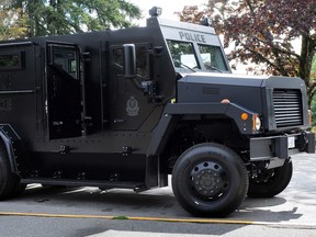 A man who barricaded himself inside a parked motorhome was arrested early Thursday morning following a lengthy standoff.