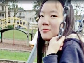 Undated image of Marrisa Shen taken from a Facebook tribute video posted after the teen's death.