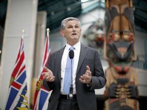 B.C. Liberal leader Andrew Wilkinson is proposing to scrap the PST for one year, and then cut the rate from seven per cent to three per cent in future years until the economy recovers.