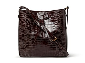 Mock croc tote bag, $129 at Banana Republic, bananarepublic.ca.