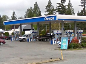 Two people were reported to be shooting at each other at the Chevron gas station at 232nd Street and 72 Avenue.
