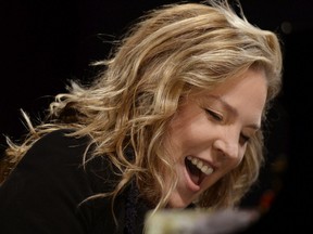 Diana Krall performs at the Conexus Arts Centre in Regina on May 17, 2015.