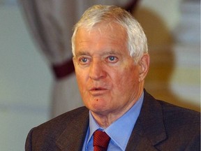 Former Prime Minister John Turner, pictured in 2003.