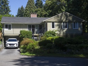 House at 8050 Kaymar Drive in Burnaby that was embroiled in a lawsuit involving illegal short-term rentals.