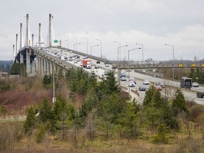 The Golden Ears Bridge.