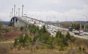 The Golden Ears Bridge.