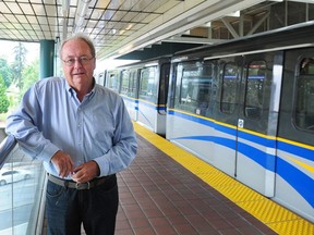 Surrey Mayor Doug McCallum is a supporter of the 16-kilometre Expo Line extension that will eventually run to 203rd Street in Langley. The extension replaces an originally planned 10.5-kilometre light-rail network. McCallum ran against that plan in Surrey's 2018 municipal election.
