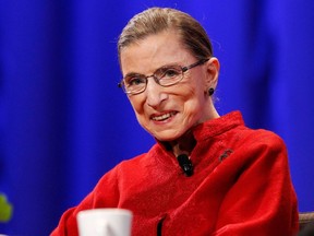 U.S. Supreme Court Justice Ruth Bader Ginsburg at The Women's Conference in Long Beach, Calif., on October 2010.