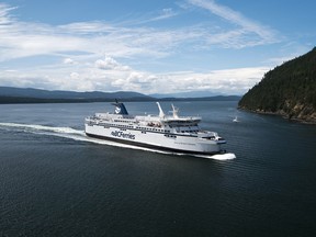 Masks are mandatory aboard all B.C. Ferries sailings until further notice, and fines are possible for failure to wear them.