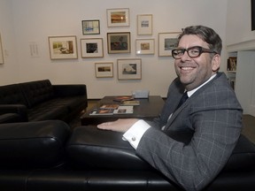 Anthony Kiendl in June, 2014 when he took over as the executive director of the MacKenzie Art Gallery in Regina.