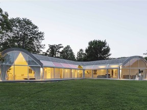 LEED Gold-certified Cocoon House designed by architect Nina Edwards Anker, built on Long Island.