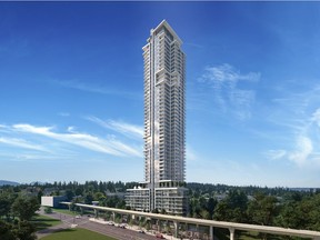 Ledingham McAllister's Highpoint development in Coquitlam is set to rise to 52 storeys with 303 homes.