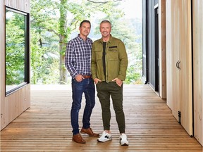 Interior designers and TV presenters Colin McAllister and Justin Ryan have recently released their new book: Escapology: Modern Cabins, Cottages and Retreats.