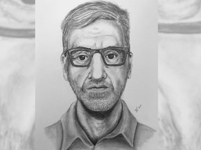 Abbotsford police have released a composite of the man they believe was involved in a hit-and-run accident that left a 59-year-old woman with serious, life-altering injuries.