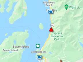 A vehicle incident on the Sea to Sky Highway has caused closures in both directions.