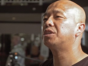 Paul King Jin pictured at his Richmond gym in 2019.