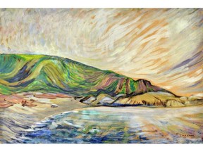 An untitled Emily Carr painting of Finlayson Point was purchased directly from the famed B.C. artist by Bets Burchett. Her grandsons have donated it to the Art Gallery of Greater Victoria.