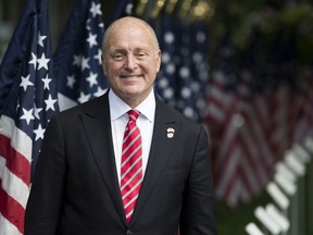 U.S. Ambassador Bruce Heyman hosted Fourth of July celebrations at his residence in Ottawa in 2015.