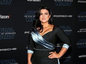 Gina Carano arrives for the World Premiere of "Star Wars: The Rise of Skywalker", the highly anticipated conclusion of the Skywalker saga on December 16, 2019 in Hollywood, California.