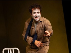 Andrew McNee stars as Felix in Buffoon, playing at the Granville Island Stage until Dec. 6.