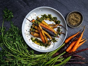 Roasted carrots, by Chef Christopher West of Cafe Medina.