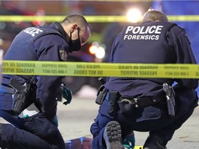 A man was shot and killed Sunday night outside the Shoppers Drug Mart at 152nd Street and Fraser Highway in Surrey. Police say the shooting was targeted.
