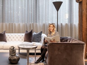 Maria DeCotiis is one of seven designers who were invited to create their dream space inside the Inspiration Furniture showroom. Readers can vote for the favourite to receive a chance at a $3,000 room makeover from INspiration Furniture. SUPPLIED