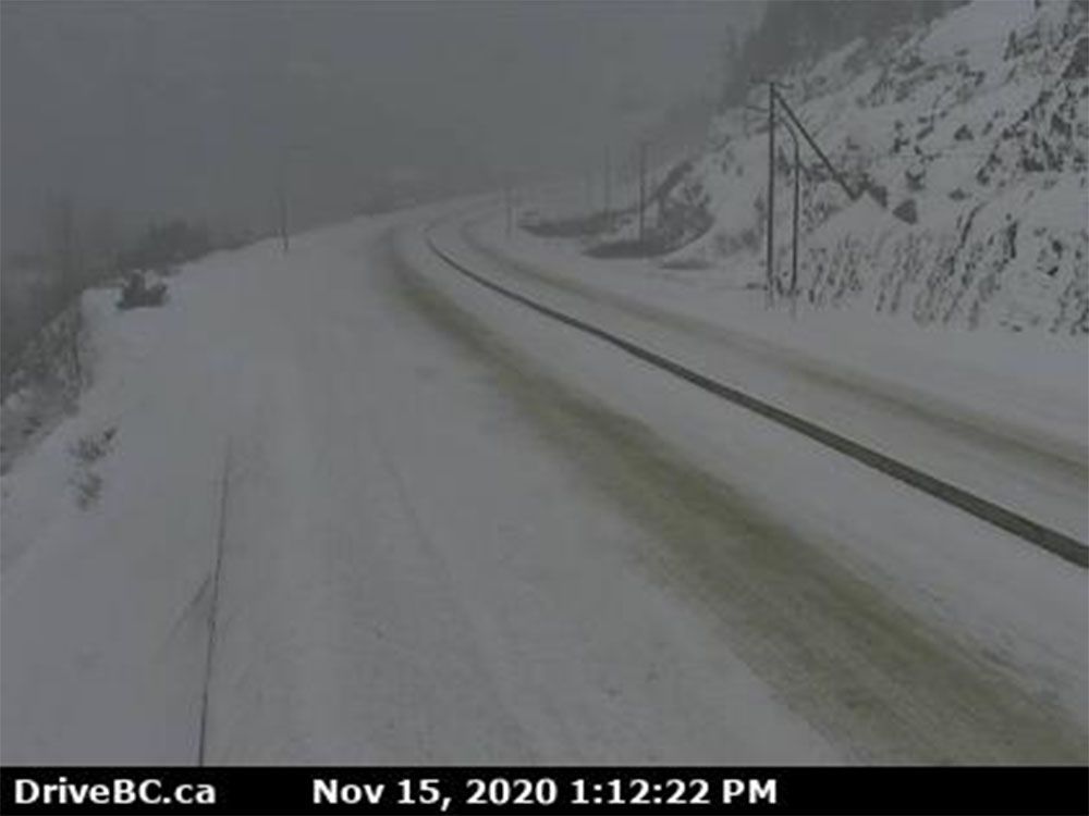 Heavy Snowstorm Warning In Effect For Coquihalla Highway On Sunday Vancouver Sun 